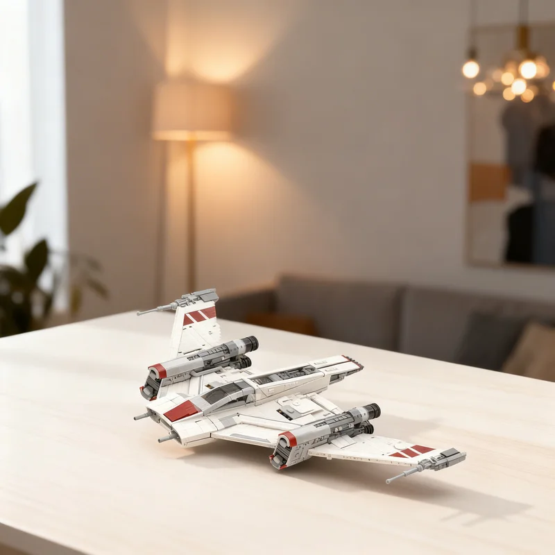 

5833pcs MOC Pegasus Starfighter Star Battle Model Building Blocks Creative Gift DIY Display Decor Adult Premium Kids Desk Home