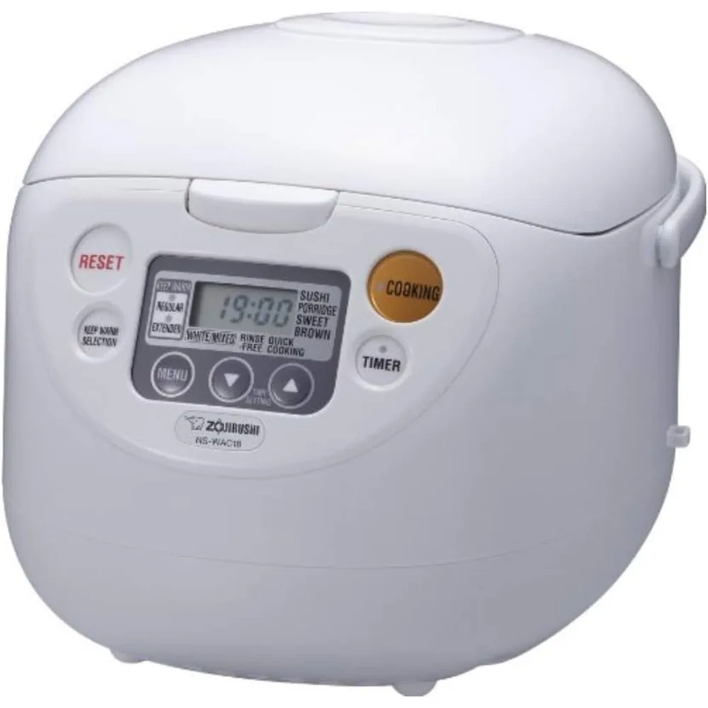 Rice Cooker and Warmer (10-Cup/Cool White)