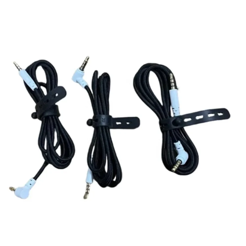 3.5mm Audio Cable For Razer Nari Pro Wireless Gaming Headset Dark Color Replacement Audio Wire