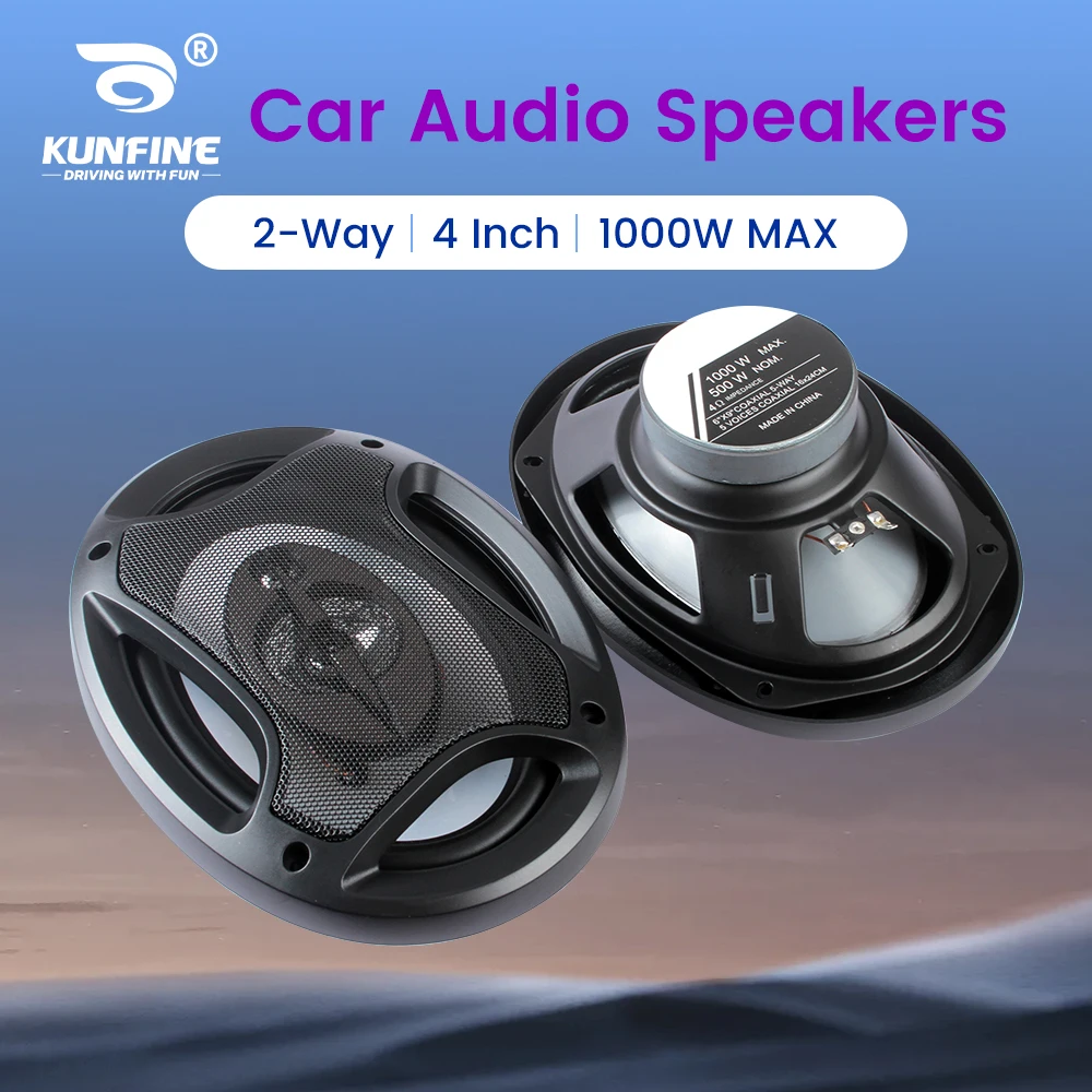 6x9 Inch 1000W 2-Way Car Coaxial Auto Audio Music Stereo Full Range Frequency Hifi Speakers Non Destructive Installation