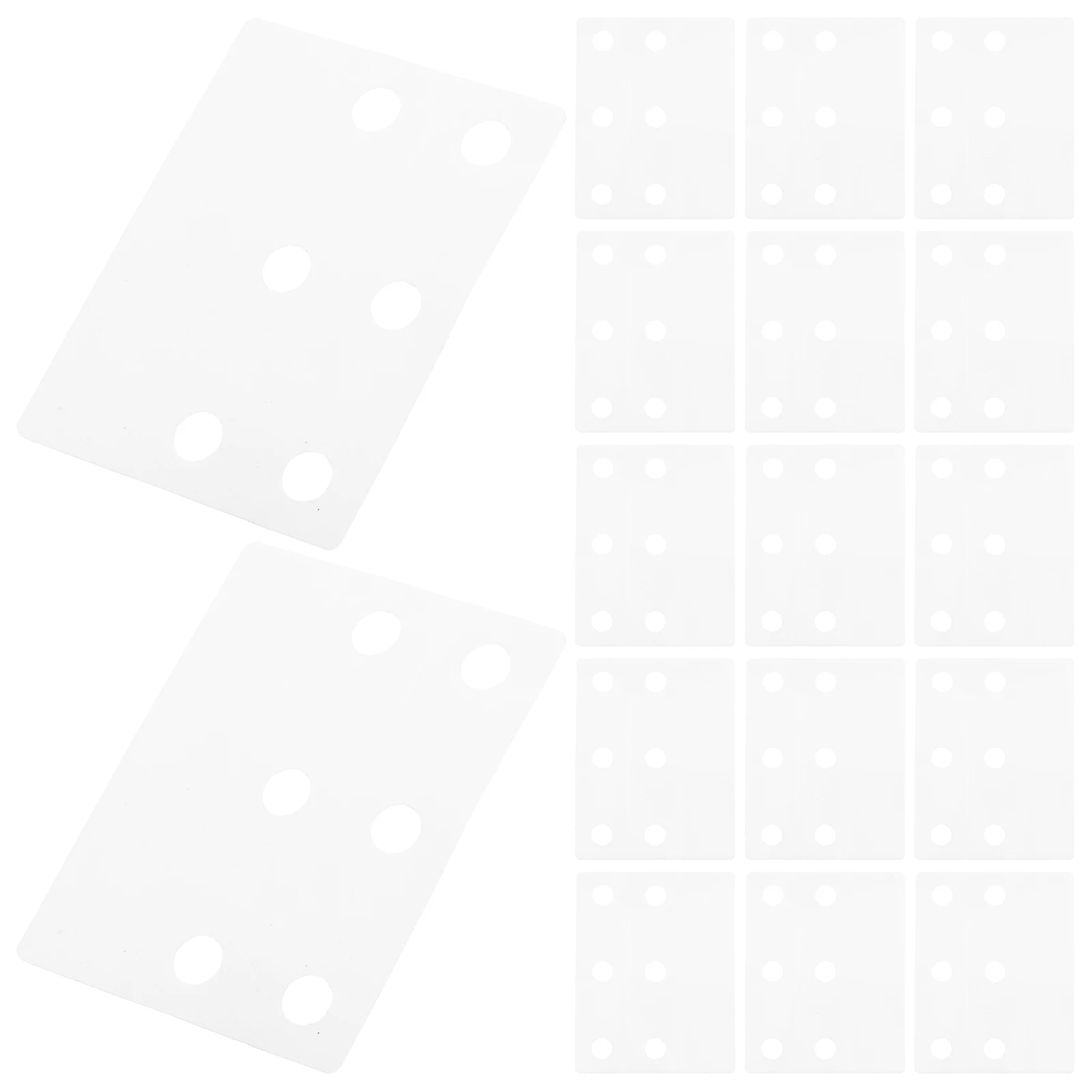 

50pcs Hole Punch Stickers Waterproof Paper Hole Reinforcement Tabs Round Self Adhesive Binder Extension Labels for School