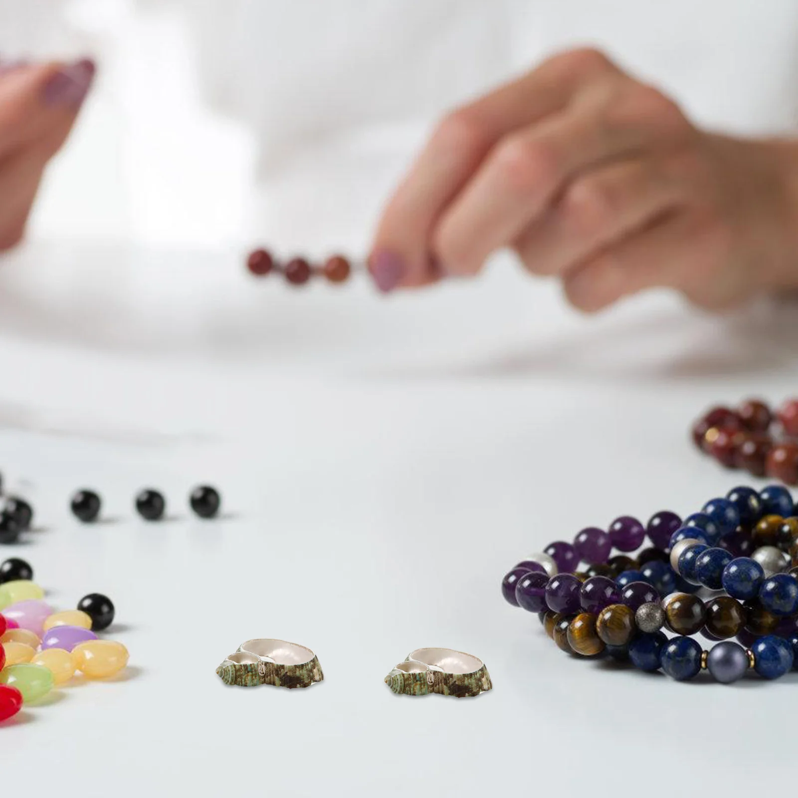 

20pcs Shell Slices Natural Seashells Cut For Diy Jewelry Making Craft Decor Mixed Size Charms Sea Shell Beads Crafting Supply