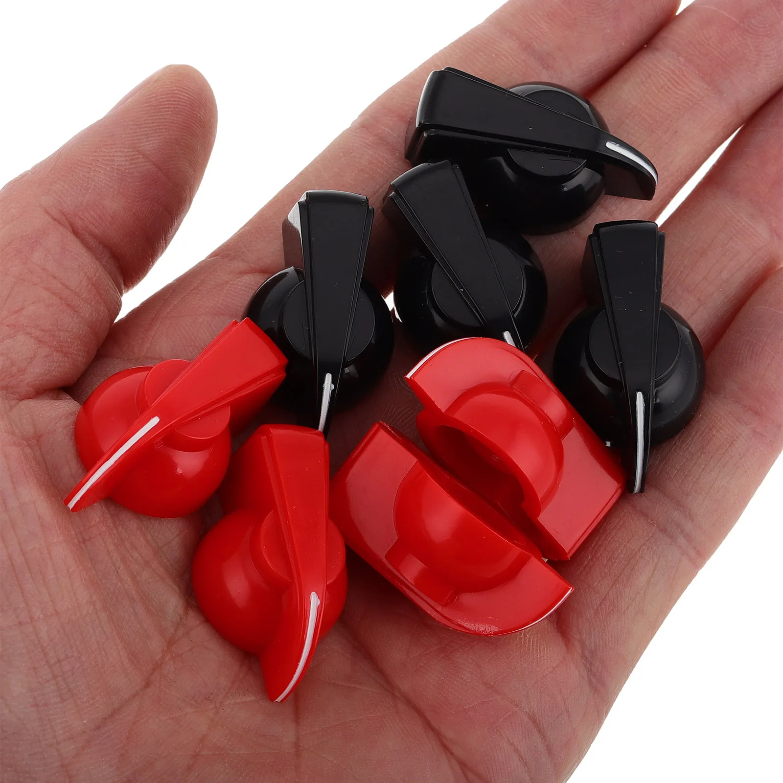 

8Pcs Precision Guitar Potentiometer Knobs Volume Tone Control Universal Fit for Amplifiers Pedals Radio Volume Control Knobs