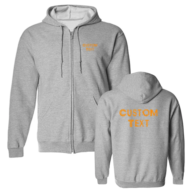zipper gray