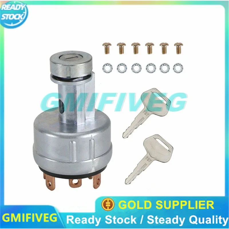 0808610000 Ignition Switch for Komatsu ExcavatorFit PC60/120200-3/5/6 08086-10000 08086-20000 08086-50000 Electric Door Lock New