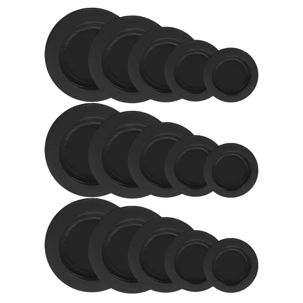 

15 Pcs Piggy Bank Stopper Plugs For Bottom Cover Stoppers Assorted Sizes Rubber Replacement