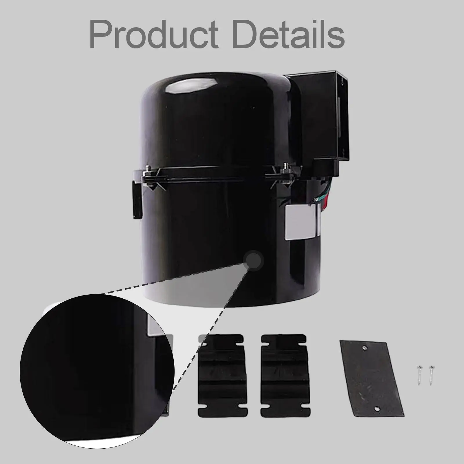 Blower Motor Repair Part Easy Use High Performance Equipment Portable Professional Compact Sturdy 6320141 Accessories Black