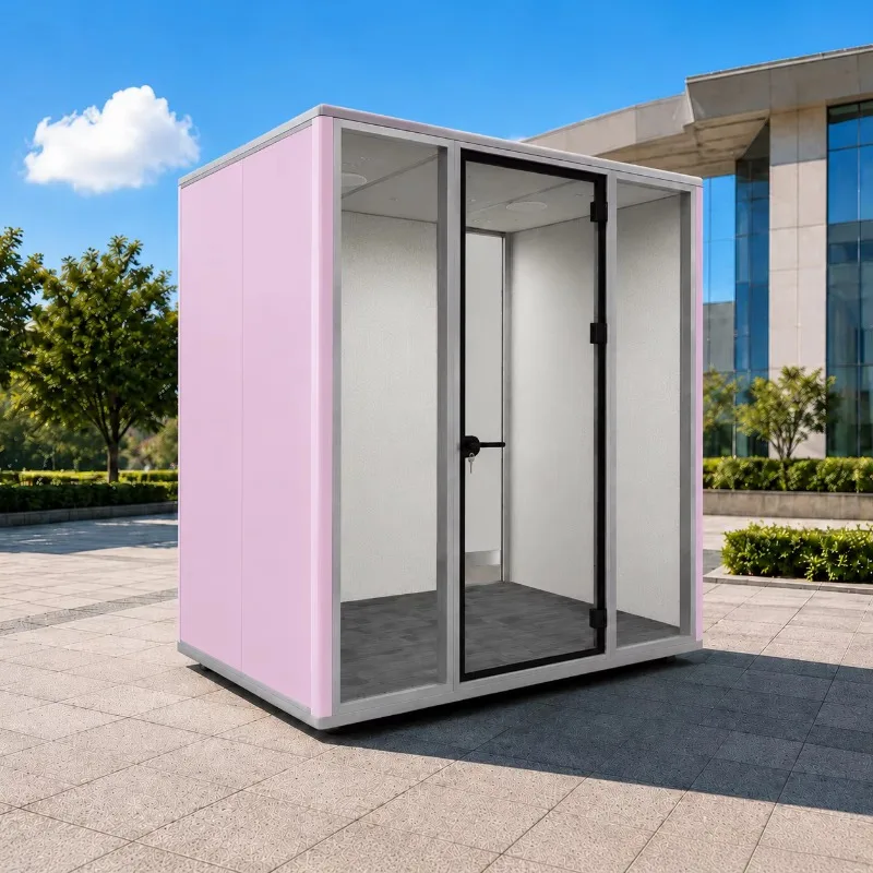 

Noise Isolation Quiet Booths Private Enclosures Silent Booth Soundproof Pod For Calling Reading Coaching Meetings Live Broadcast