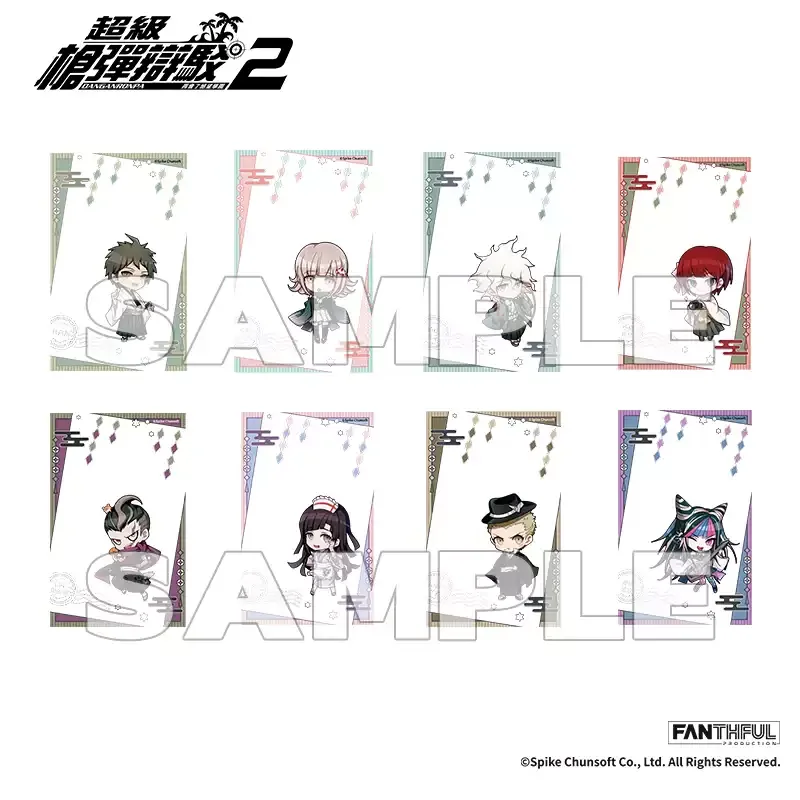 

Genuine Danganronpa Goods role acrylic Through-card set Ver. 2 colleagues Hinata Hajime Nanami ChiaKi Nagito Komaeda