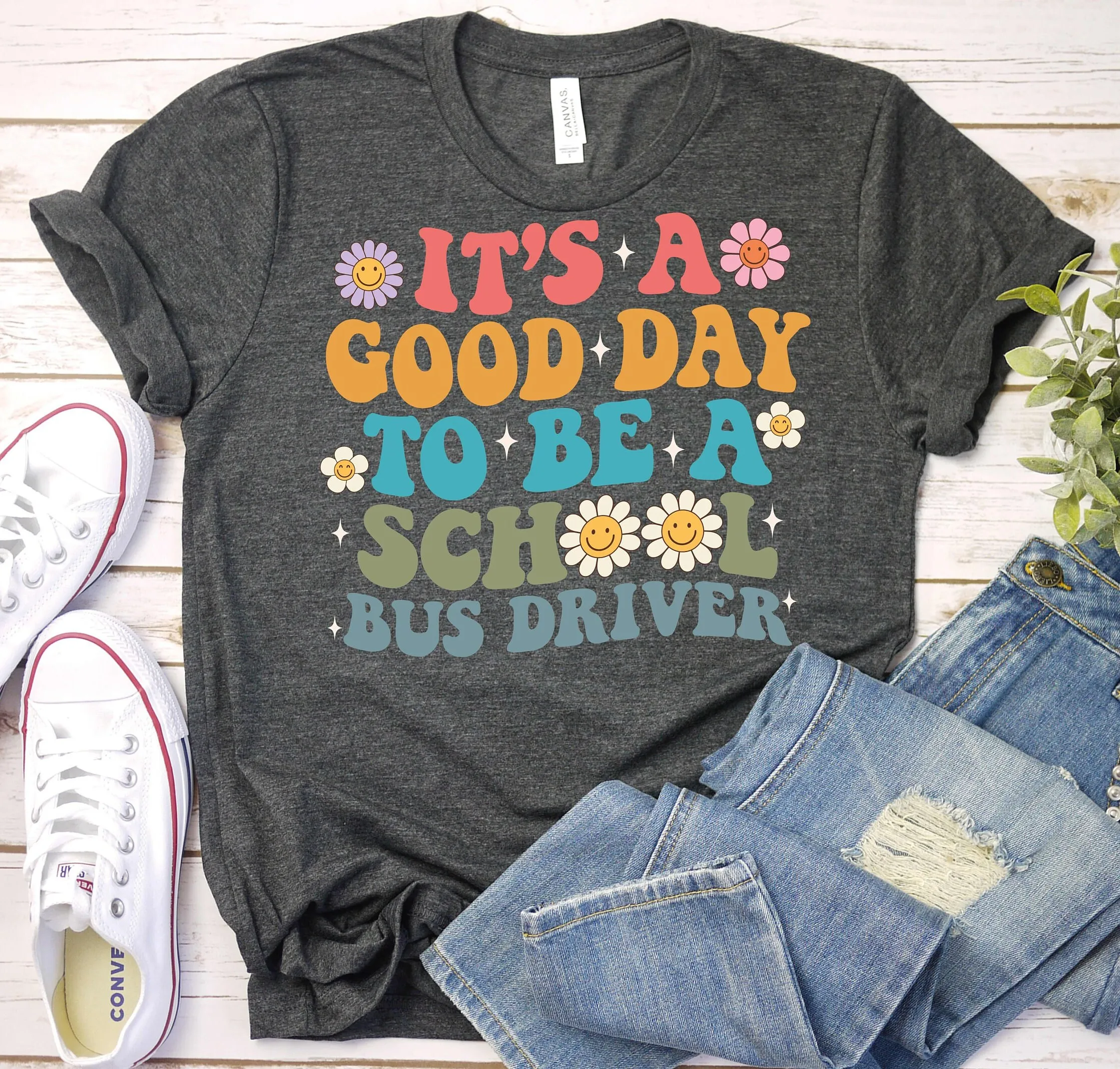 Bus Driver T Shirt Back To School Best Appreciation