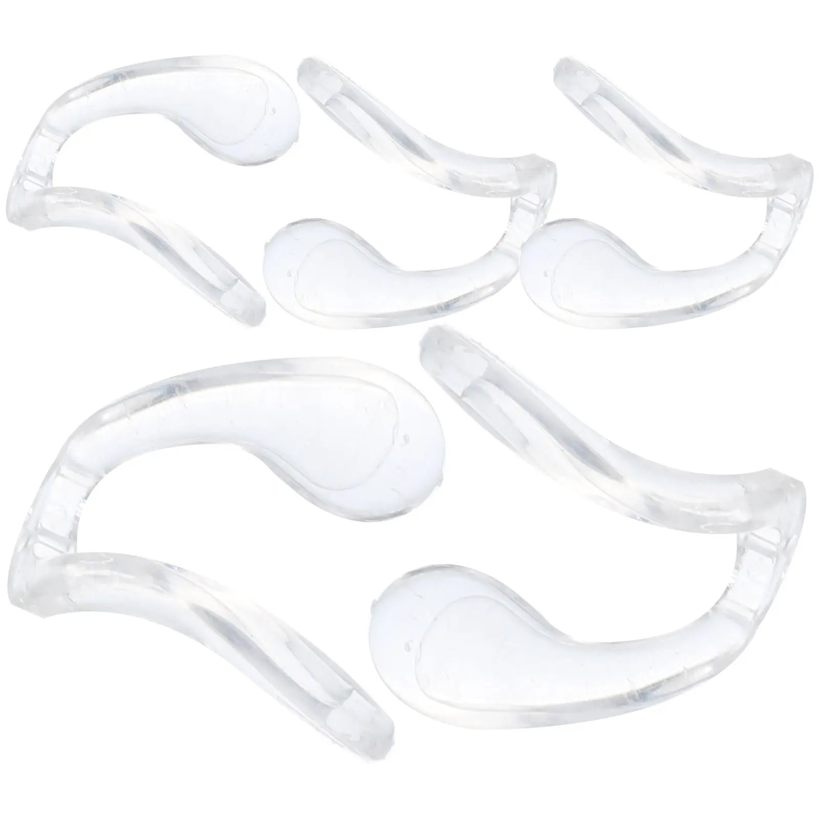 

5 шт. силиконовые накладки на носоупоры для детских очков, удобные, нескользящие, сменные детали для очков и солнцезащитных очков