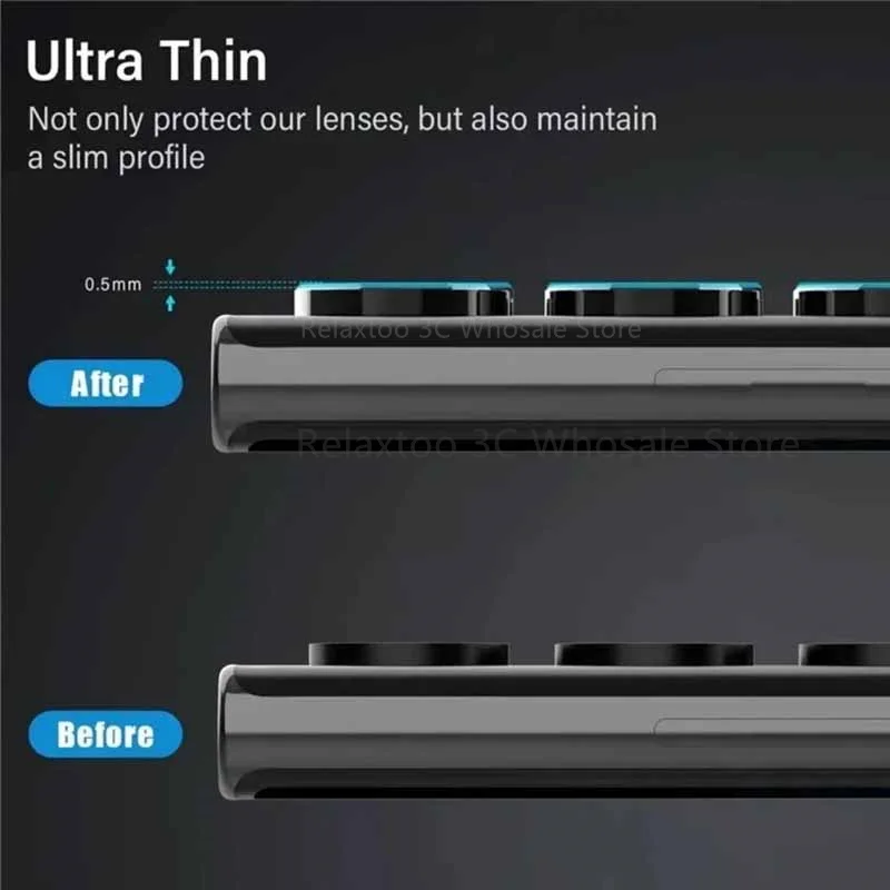 Anillo Protector de cámara para Samsung Galaxy Z Fold6 Fold 6 zFold6 5G, cristal templado, tapa de Metal Samsun ZFold 6