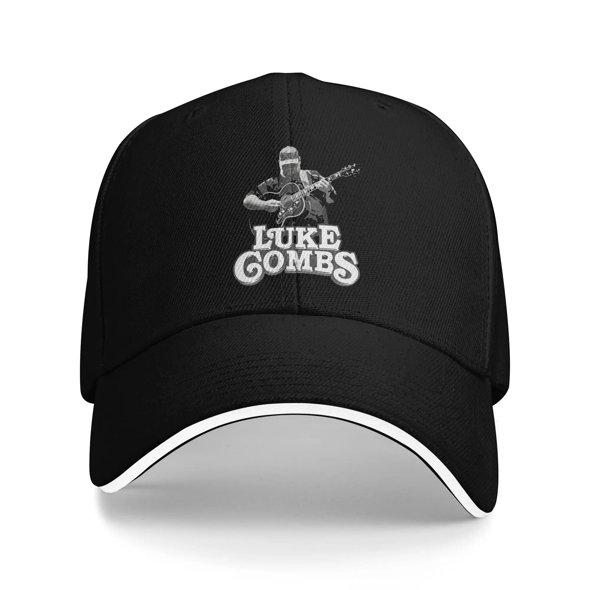 Summer Luke Combs My Kinda Saturday Night Tour Baseball Cap Kpop Rock Casual Sun Hip Hop Hats Women Men Breathable Baseball Caps