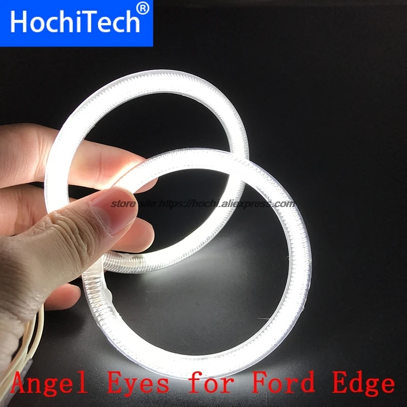 

For Ford Edge 2011 2012 HochiTech Excellent CCFL Angel Eyes Kit Ultra Bright Headlight Illumination