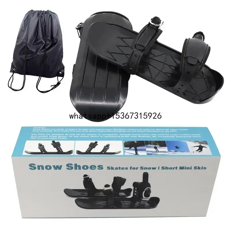 New Concept Adult Winter Ski Sports Supplies Snow Snowboard Mini Short Ski Shoes Winter Shoes Snowboard