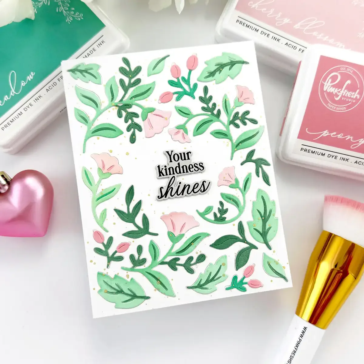 Floral Tale Wild Meadow Wreath Grid Builder Metal Cutting Dies Clear Stamps Stencil for DIY Making Card Scrapbook January 2026