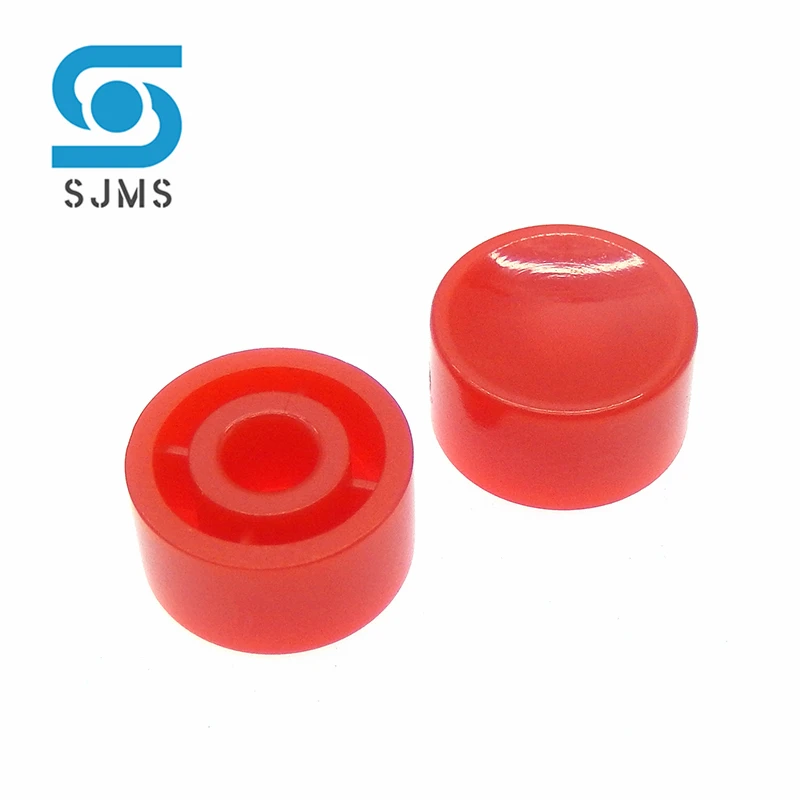 20PCS A17 Inner Hole 3.2/3.4mm Tactile Switch Button Caps Push Key Caps Multicolor Concave 5.3*10mm for 6 * 6 Round Tact Switch