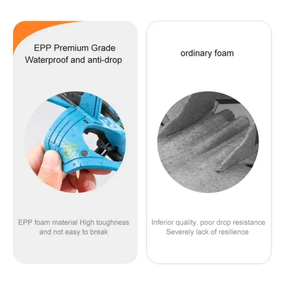 

EPP Foam Remote Control Airplane Gravity Sensor Stunt Roll RC Remote Control AircraftToy 2.4GHz Four Motor RC Quadcopter