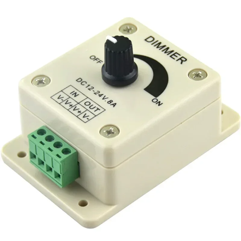 

Adjustable Speed Controller, 8A Power Supply, DC 12V LED Dimmer, DC - DC Voltage Stabilizer, Voltage Regulator, 12V
