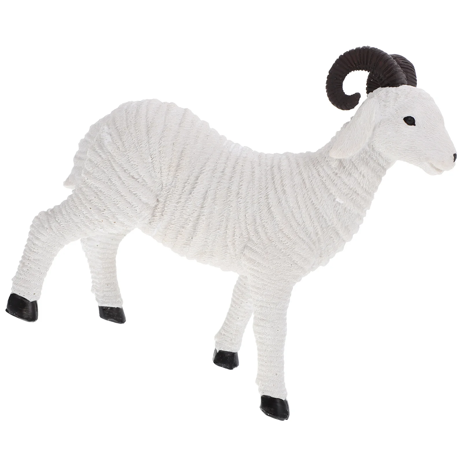 

Resin Goat Decoration Compact Mini Garden Landscape Realistic Small Goat Statue Animal Ornament Animals Animal Figurine