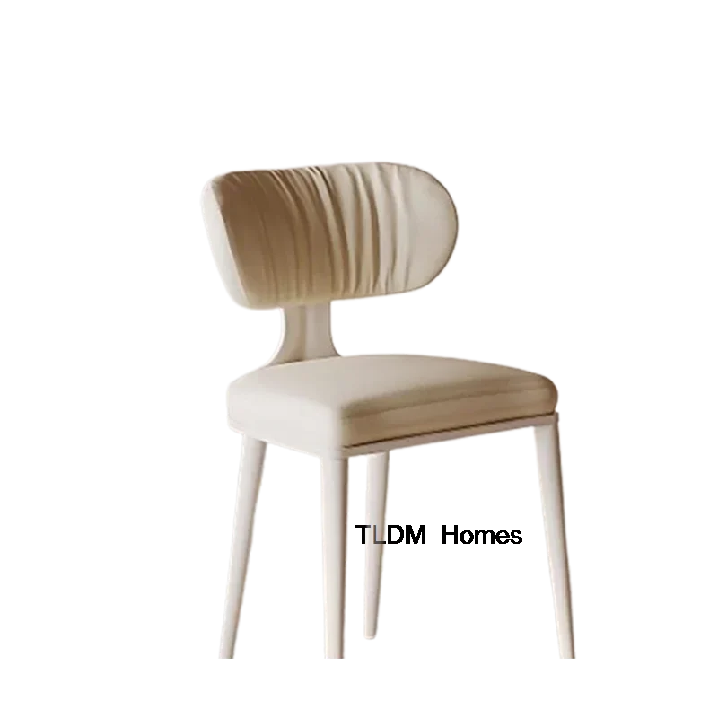 Cushion Modern Dining Chairs Luxury Aesthetic Mid Century Dining Nordic Chair Living Room Ergonomic Chaise Salle Manger Furnitur image 6