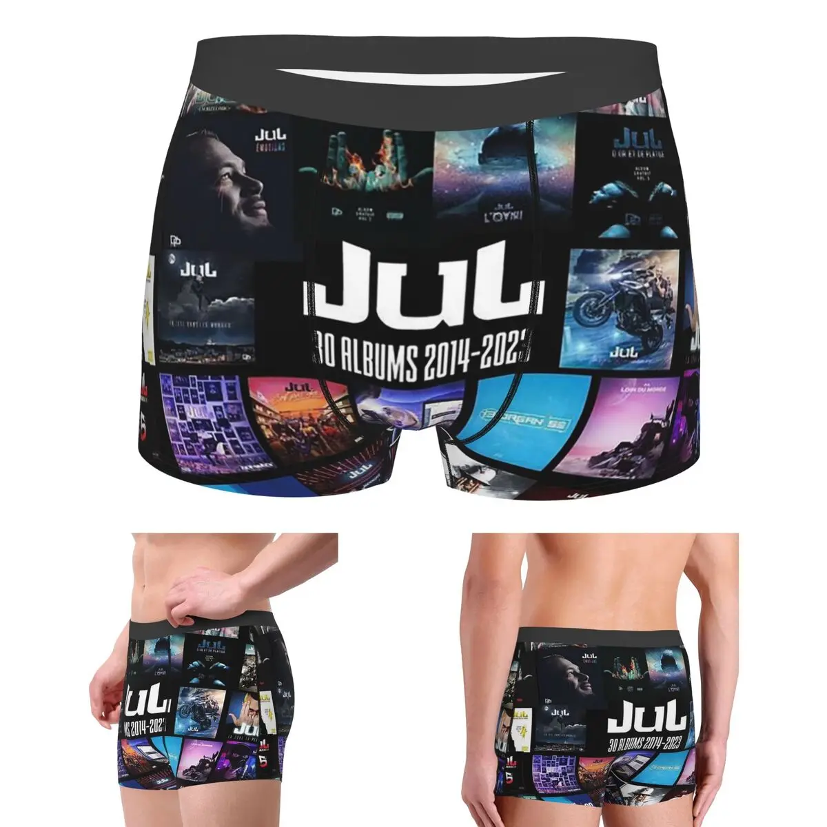 

Boxer Underpants Shorts Jul French Rapper Panties Men's Soft Underwear for Homme Man Boyfriend Gifts