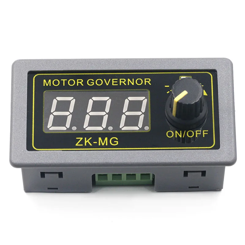 DC 5-30V 12v 24v 5A DC Motor Controller PWM Adjustable Speed Digital display encoder duty ratio frequency MAX 15A ZK-MG