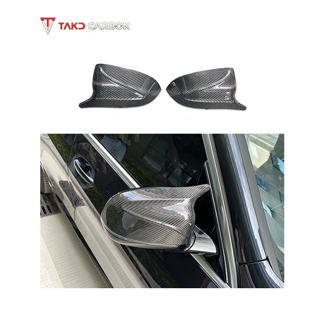 

3K Twill Carbon Weave in Glossy Finish Perfect Fitment Aerodynamic Side Mirror Housing for BMW X5 G05 2022-UP