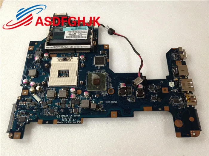 Für toshiba satellite l670 l675 motherboard k000108760 nalaa LA-6041P 100% tesed ok