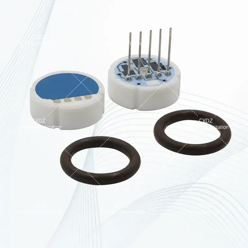 Ceramic Piezoresistive Flat Bottom Concave Die Sensor Anti Corrosion Liquid Level Vacuum High Precision