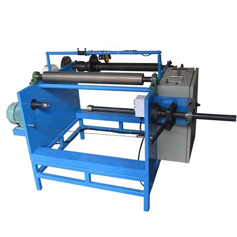 

Low Price 2.2KW Electric Manual Aluminium Foil Rewinding Hine