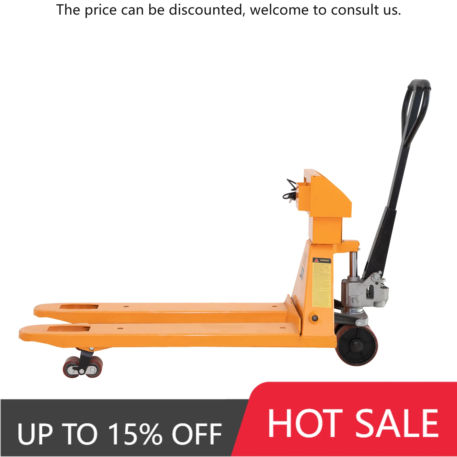 

Customized 3 Ton Hand Pallet Truck Instrument Electronic Scale Forklift 3000kg 685mm Electronic Manual Forklift