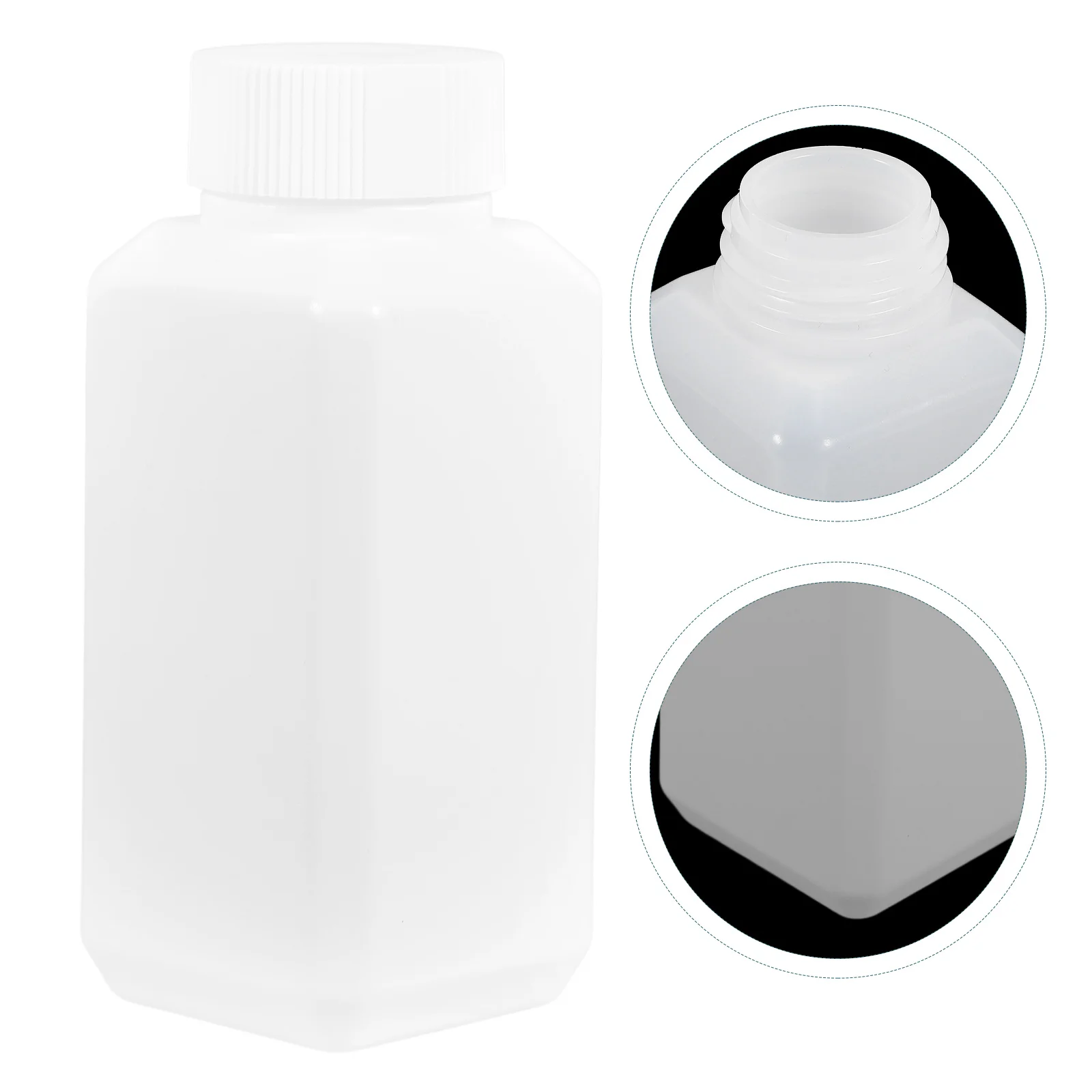 

12 Pcs Sealed Bottle Empty Bottles Translucent Container Liquid Water Sample Reagent Laboratory for