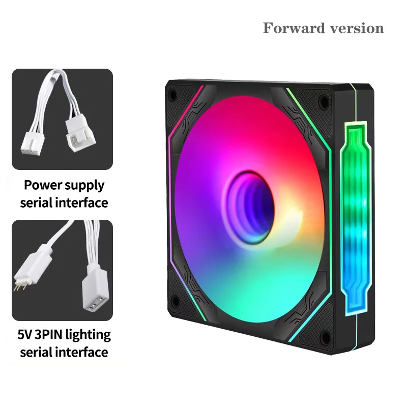OEM PRISM 4 PRO Computerchassisventilator 120 mm 5V 3PIN ARGB 4-pins PWM Stille koelventilator 12V Groot luchtvolume 45,2CFM/600-1500 RPM