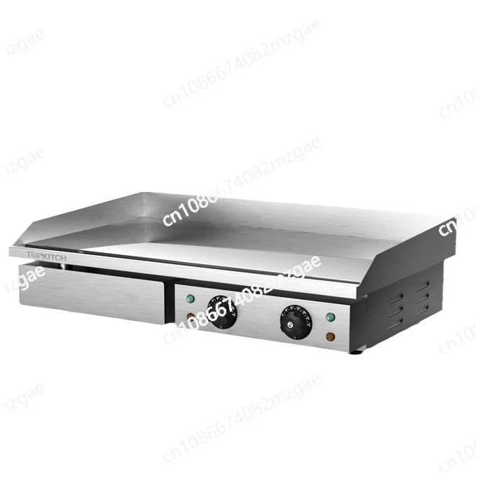 Commercial pancake machine lengthened and enlarged grilled squid teppanyaki pancake machine equipment stall