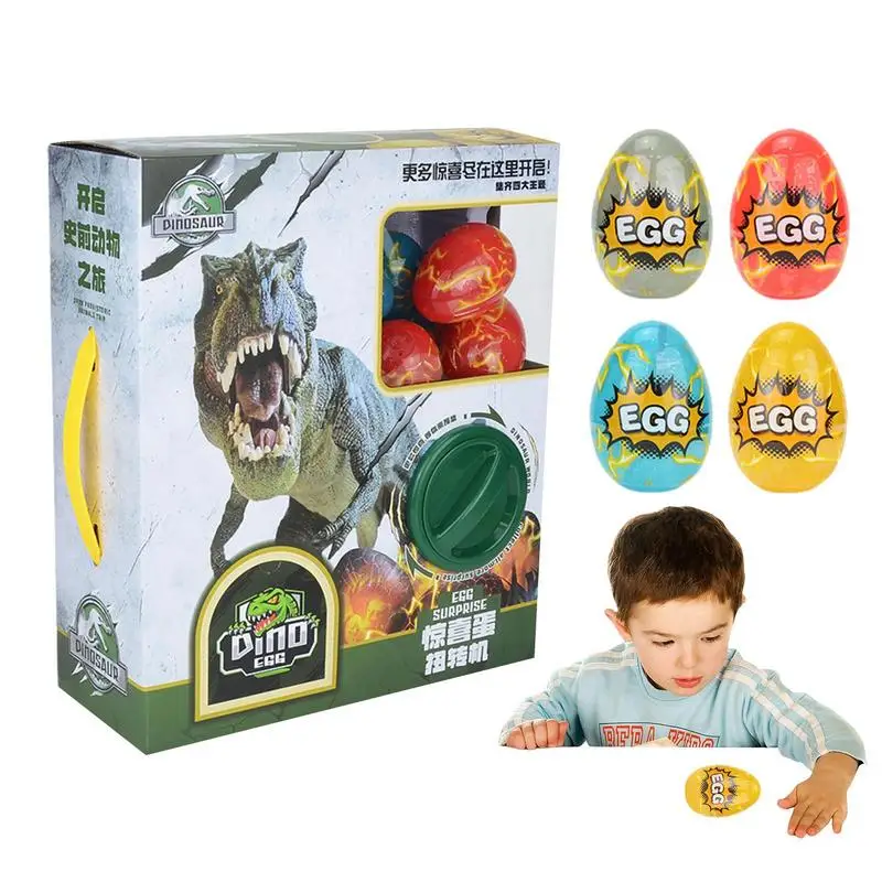 Dinosaur Egg Toys Machine With Dinosaur Eggs Dinosaur Gachapon Eggs With Colorful Mysterious Dinosaurs Inside Small And Cute