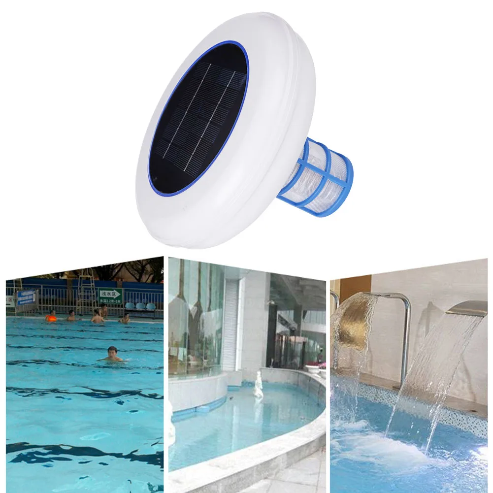 Swimming Pool Purifier Solar Pool Ionizer Copper Silver Ion Swim Water Cleaning Tools Algae Resistance Lower Chlorine