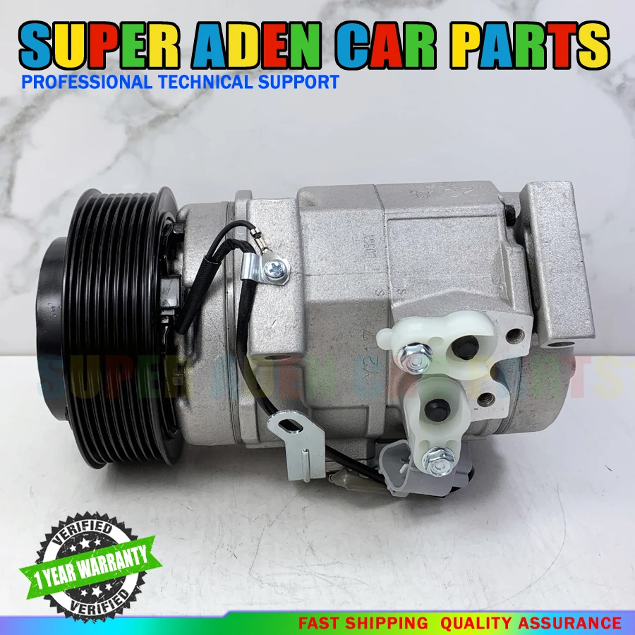 

New Auto AC Compressor For Toyota Tundra 4.6 5.7 1URFE 3URFE 883200C130 883100C090 4711016 88320-0C160 88310-0C090 447280-0800