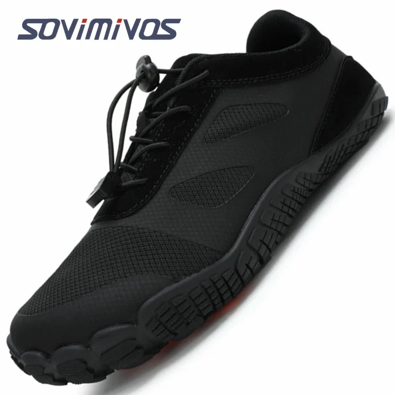 Men's Cross Trainer Minimalist Barefoot รองเท้า Zero Drop รองเท้าผ้าใบกว้าง Toe Box ผู้หญิงวิ่งลื่นกลางแจ้งเดินรองเท้า