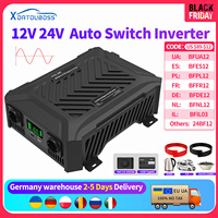 DATOU BOSS Pure Sine Wave Inverter 12v 24v 1200w 2300w Two Voltages Support dc ac Inverter 12v to 220v EU Peak Power 4000W