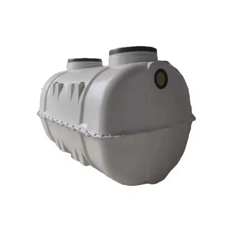 Underground fiberglass plastic septic tank for sewage treatment