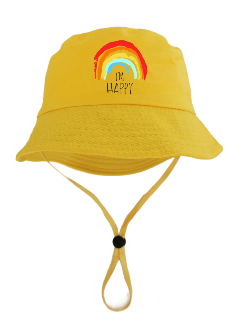 baby bucket hat accessories sun fishing fishman rainbow printed hat cap for boys and girls kids Windproof rope mommy and me