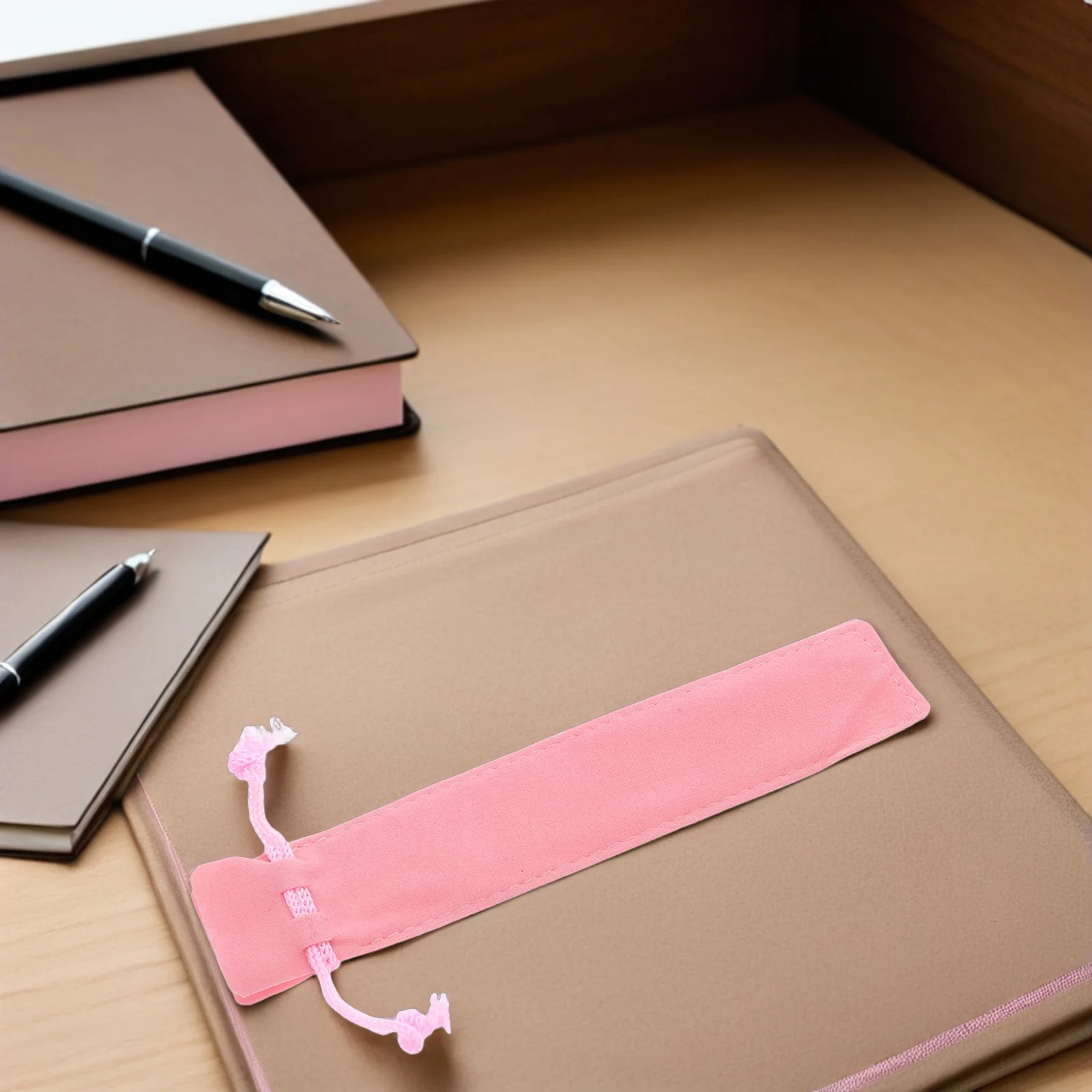 

35Pcs Drawstring Pen Pouch Soft Lint Fountain Pen Case Portable Pencil Bag for School Office Travel Multifunctional Storage