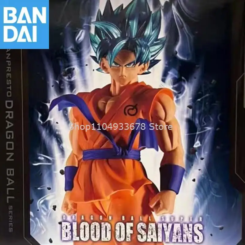 

Оригинальный Bandai Namco Banpresto Dragon Ball Super Blood of Saiyans Son Gokuu ПВХ около 18 см фигурка модель коллекционная фигурка игрушки