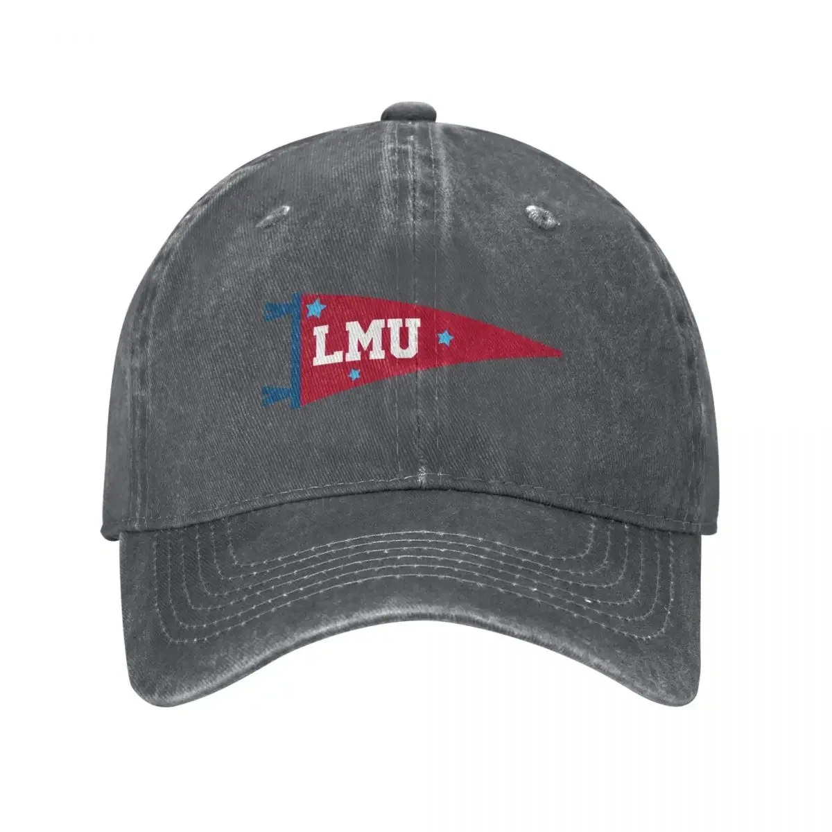 

lmu - loyola marymount college banner Baseball Cap Sun Hat For Children Trucker Cap Gentleman Hat Golf Wear Men Women's