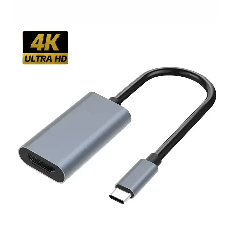 TYPE C to HDMI 4K Adapter USB C USB3.1 Male to HDTV Female Converter Cable for Laptop Tablet TV MacBook