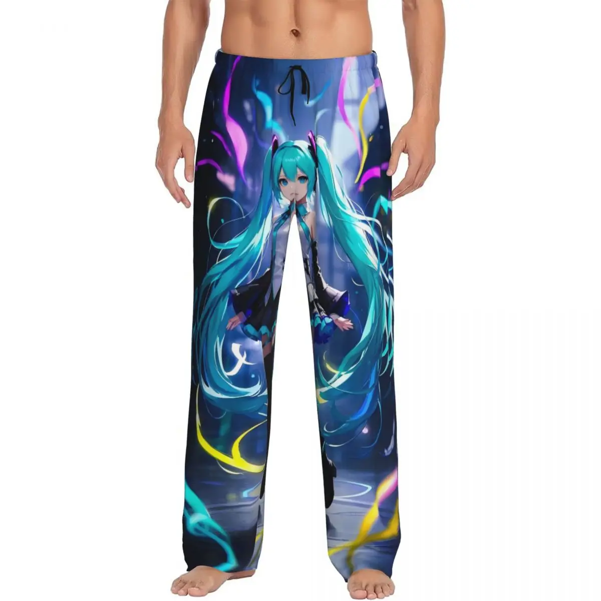 calcas-de-pijama-masculinas-com-estampa-personalizada-hatsunes-miku-anime-manga-de-desenho-animado-calcas-de-dormir-com-bolsos