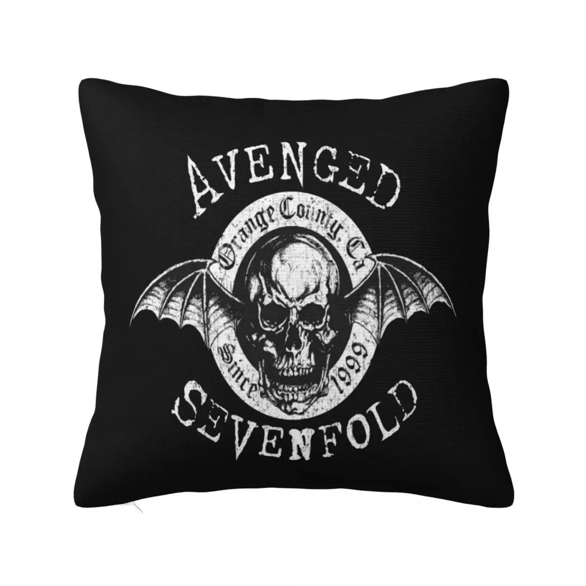 Avenged Sevenfold Origins Metal Pillowcase Cushion Kawaii Suitable For Sofa Personalized Home Decor Accessories Customizable