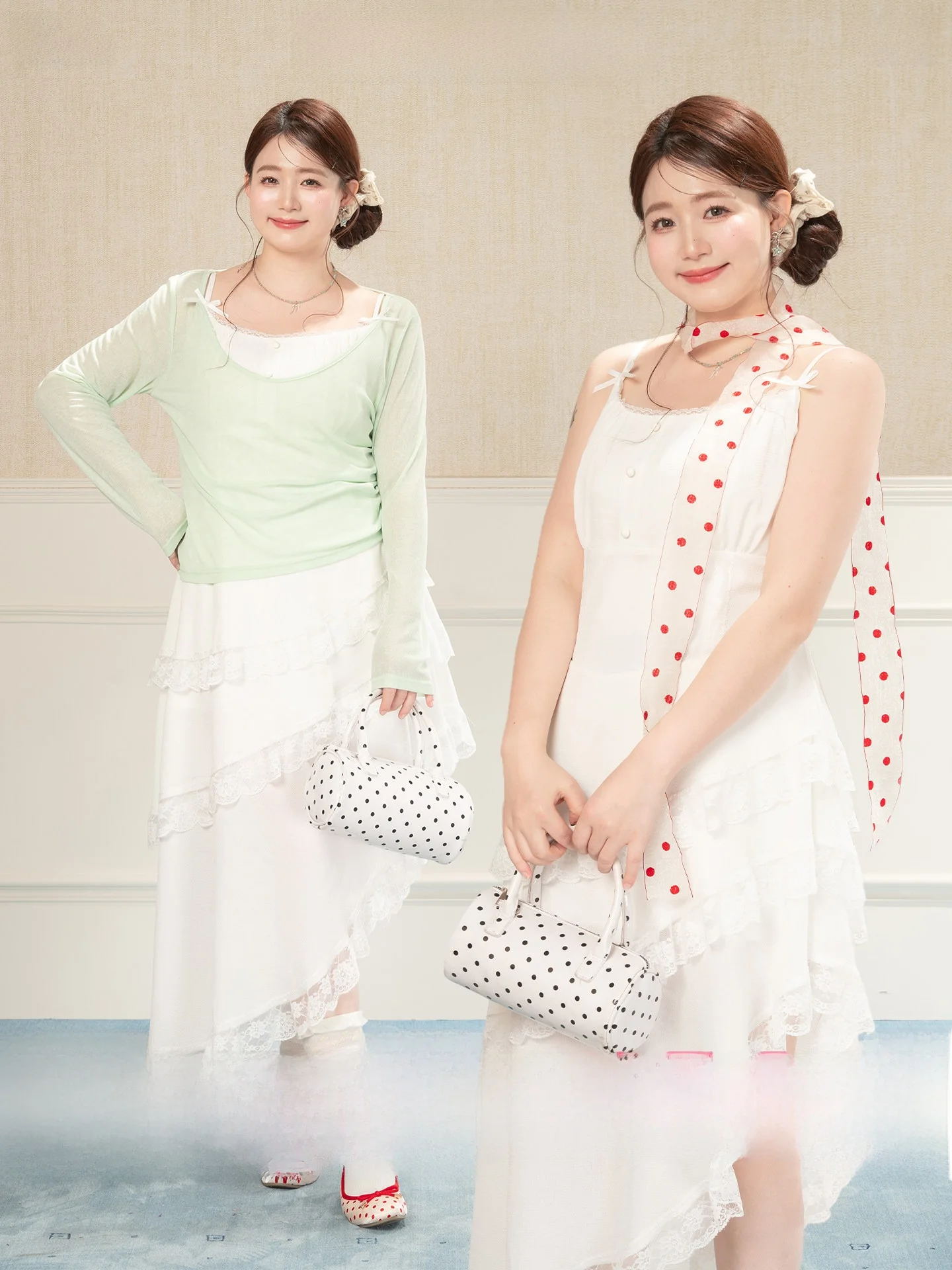 

Heynew plus Size Women's Lace Trim Belted Dr Spring Slimming Long Gown Ci Commute Sle Polyester Spandex Blend