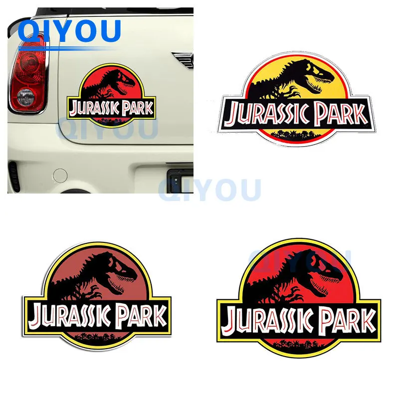 Creative Decoration Jurassic Park Dinosaur Car Sticker Suitable for Off Road Vehicle Fuel Tank Cap Surfboard Laptop PVC Decal